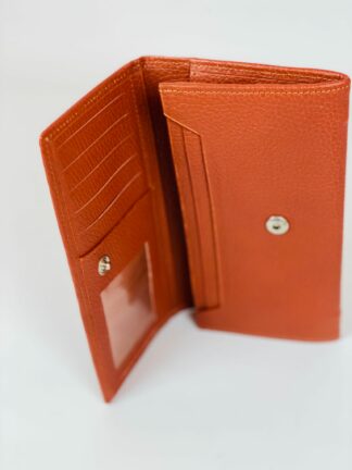 Orange Brieftasche