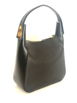 Bettina Shopper schwarz Leder von Valentino Orlandi